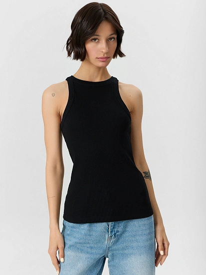 картинка Топ женский черный  от магазина стильной одежды Mark Formelle