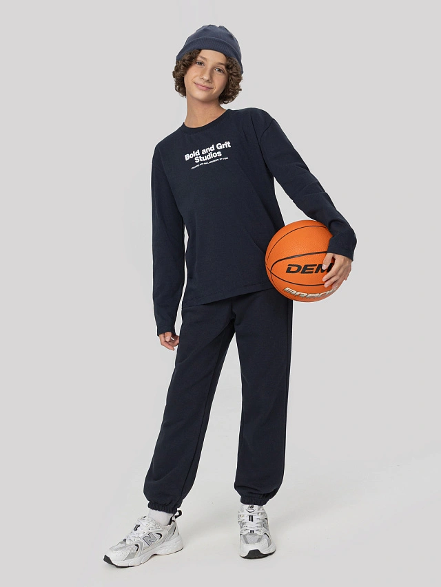 Брюки для мальчиков синие - 5