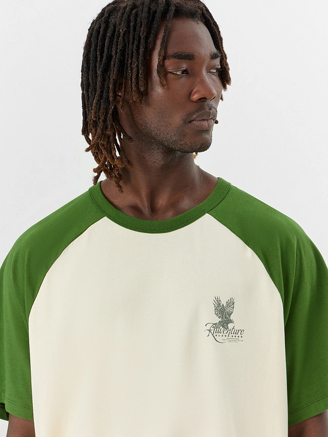 Футболка мужская с принтом "Adventure" - 5