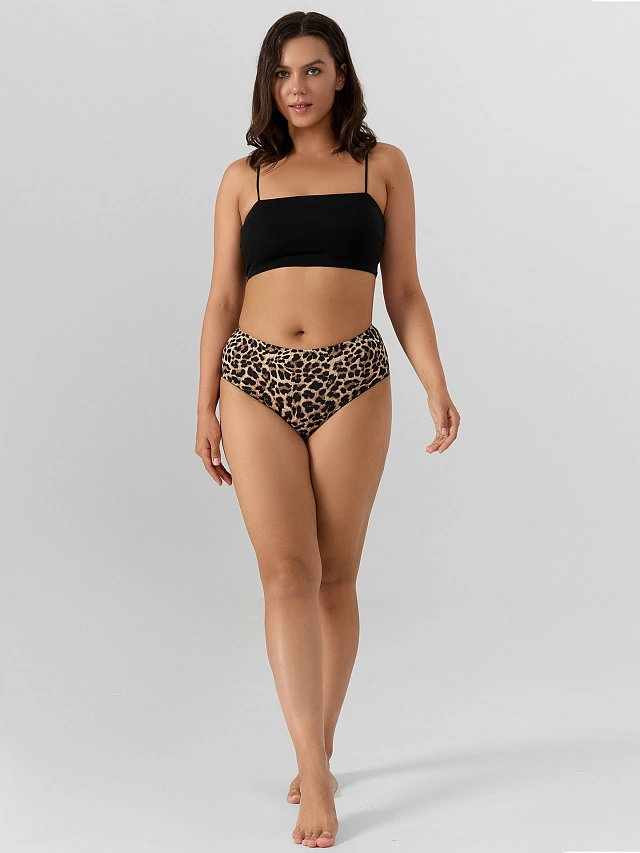 Трусы макси женские леопардовые - 4