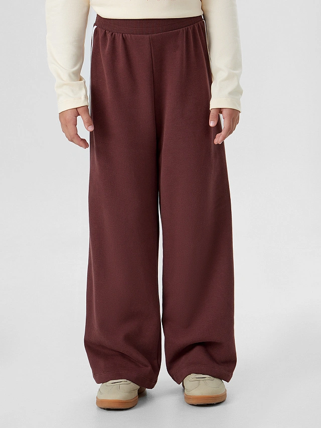 Брюки для девочек коричневые - 3