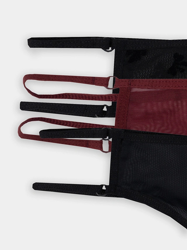 Трусы бразилиана женские в наборе, 3 шт - 3