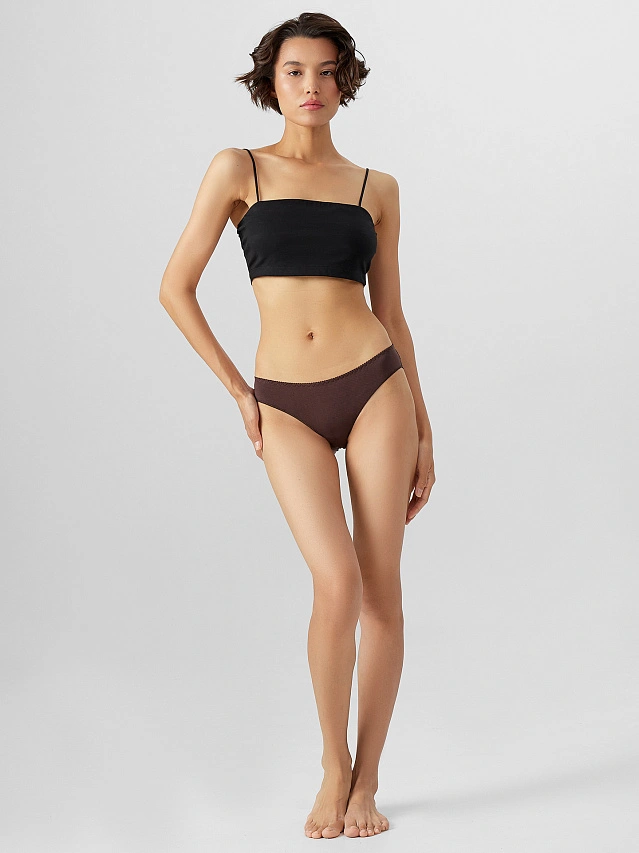 Трусы бразилиана женские в наборе, 3 шт - 7