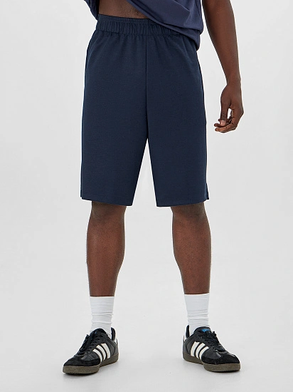 картинка Шорты домашние мужские синие от магазина мужской одежды Mark Formelle