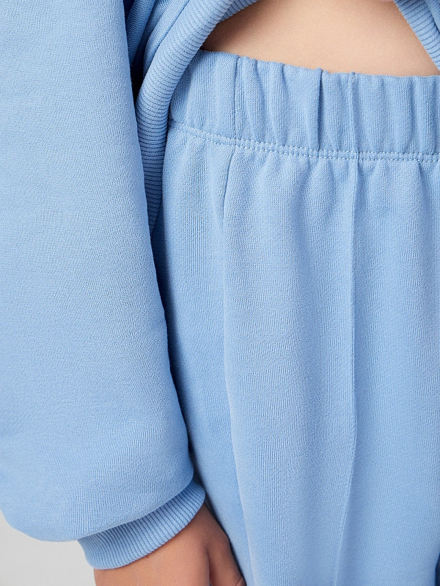 Брюки для девочек голубые - 5