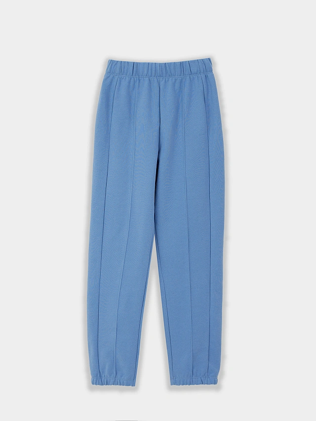 Брюки для девочек голубые - 7