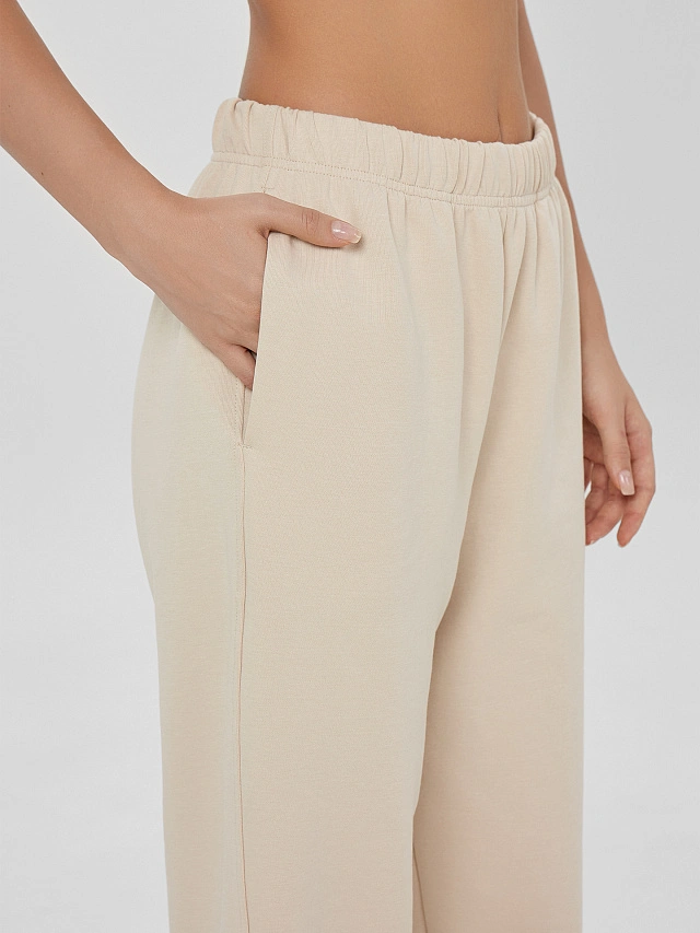 Брюки женские бежевые - 5