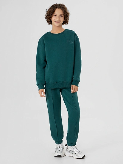 картинка Комплект для мальчиков зеленый от магазина одежды для мальчиков от бренда Mark Formelle