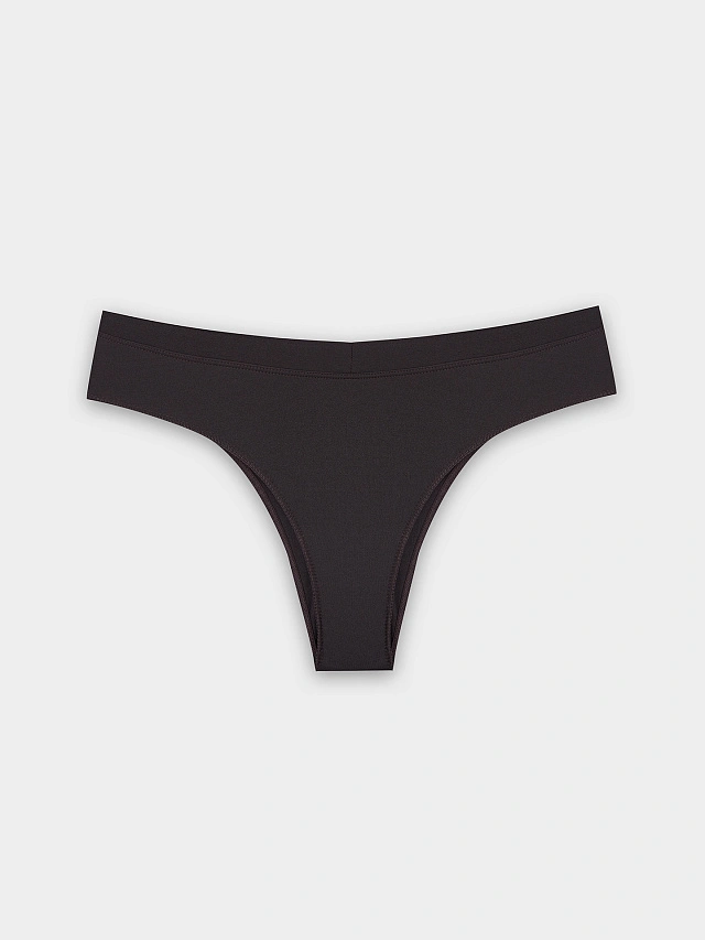 Трусы бразилиана женские серые - 8