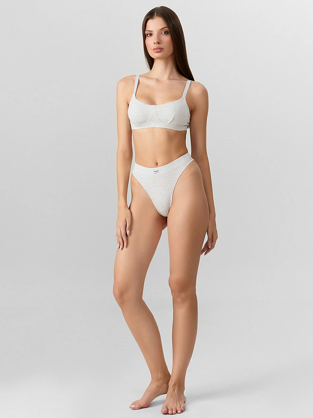 Трусы бразилиана женские в наборе, 3 шт - 5