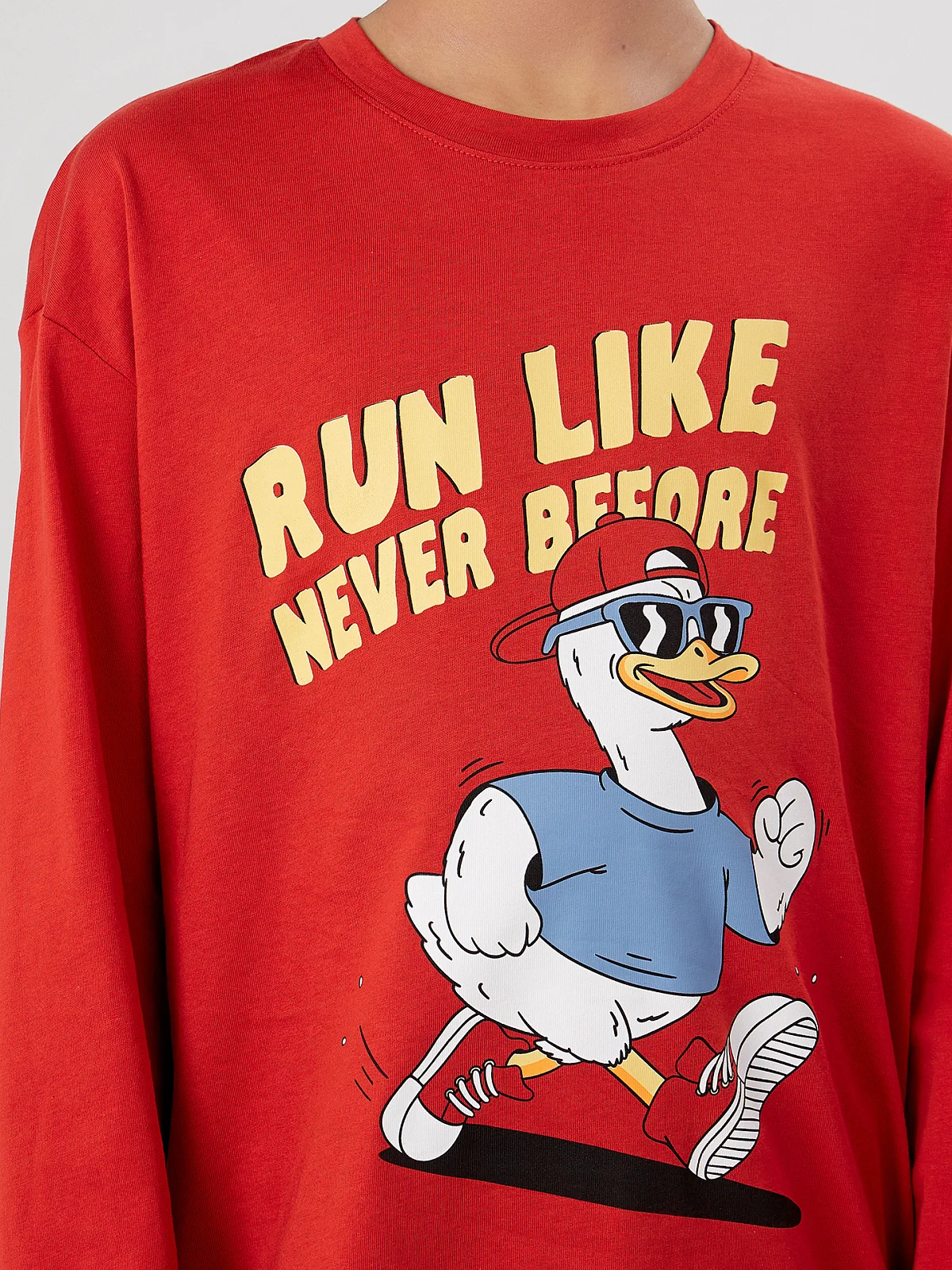 Комплект для мальчиков с надписью "Run like never before" - 5