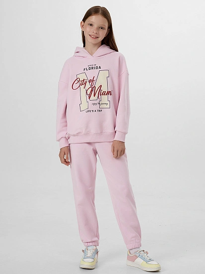 картинка Комплект для девочек розовый  от известного бренда одежды для девочек Mark Formelle