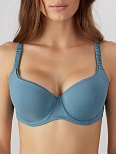 Бюстгальтер женский голубой