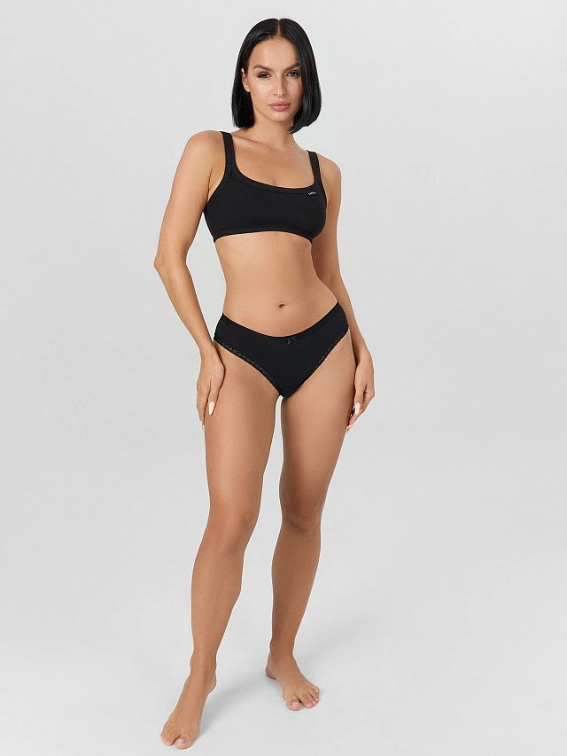 Трусы слипы женские в наборе, 3 шт - 12