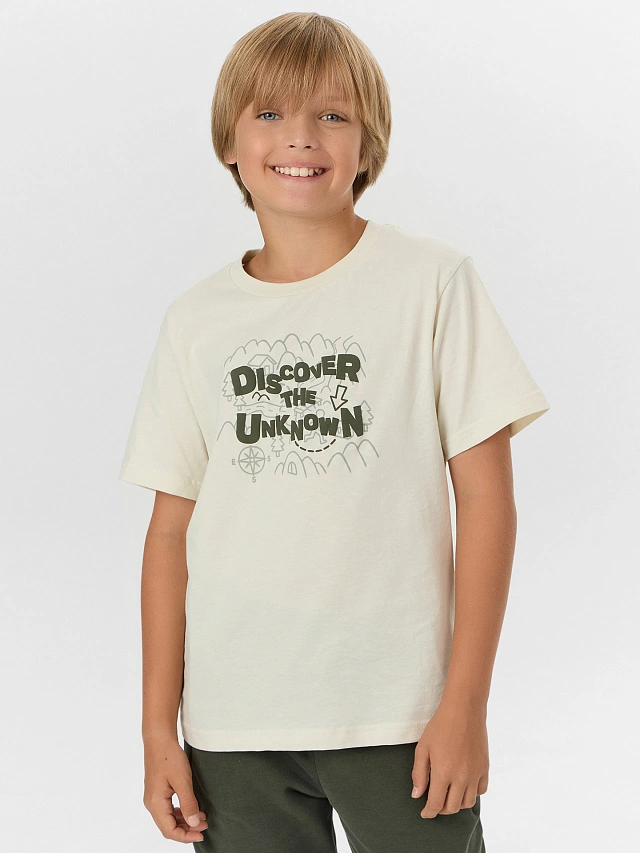 Комплект для мальчиков с надписью "Discover the unknown" - 10
