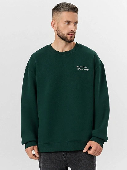 картинка Свитшот мужской  зеленый от магазина мужской одежды Mark Formelle