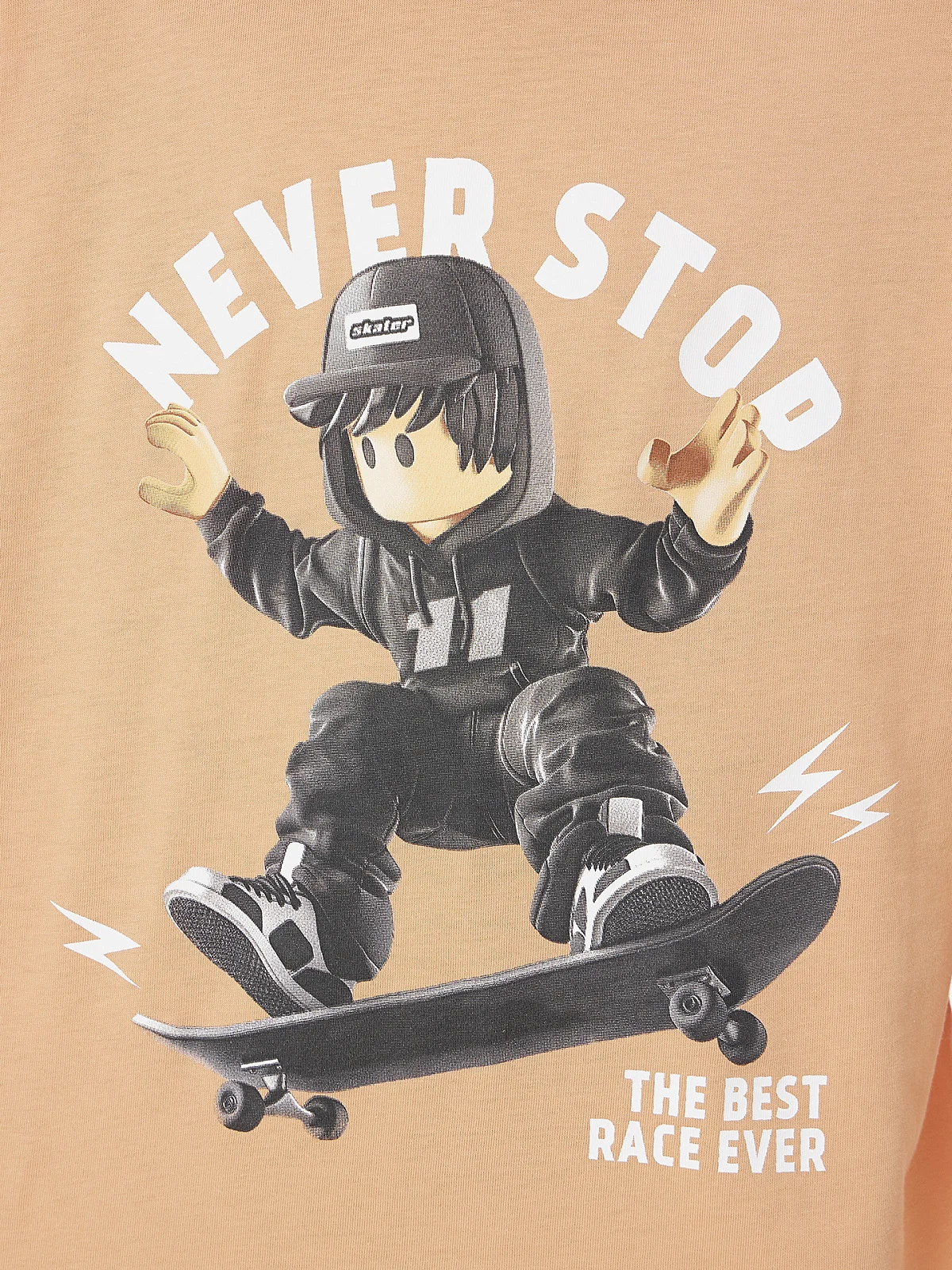 Комплект для мальчиков с надписью "Never stop"