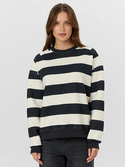 картинка Свитшот женский в полоску от магазина стильной одежды Mark Formelle