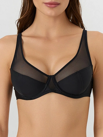 Бюстгальтер женский черный