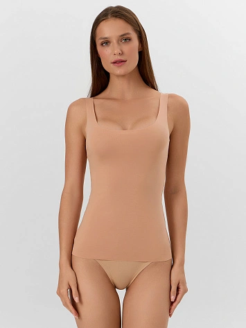 Топ женский бежевый