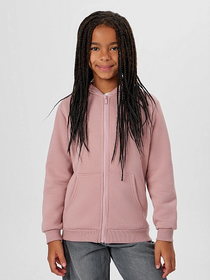 картинка Толстовка для девочек розовая от известного бренда одежды для девочек Mark Formelle