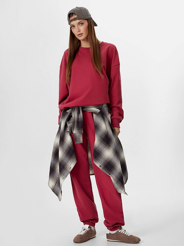 Комплект женский бордовый - 10