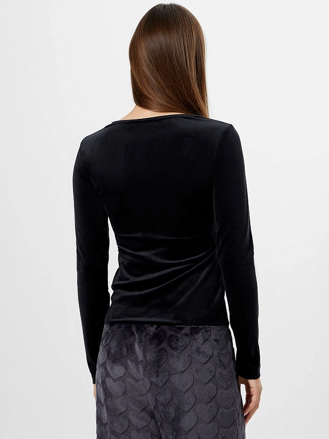 Джемпер женский черный - 3