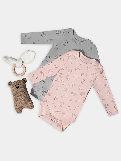 картинка Боди детское в наборе, 2 шт от магазина Одежда+