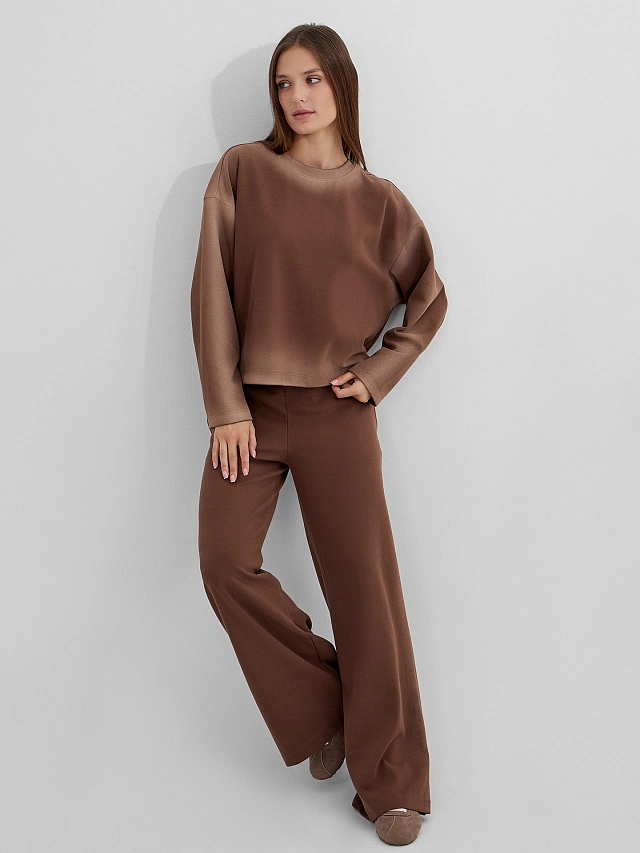 Комплект женский коричневый - 9