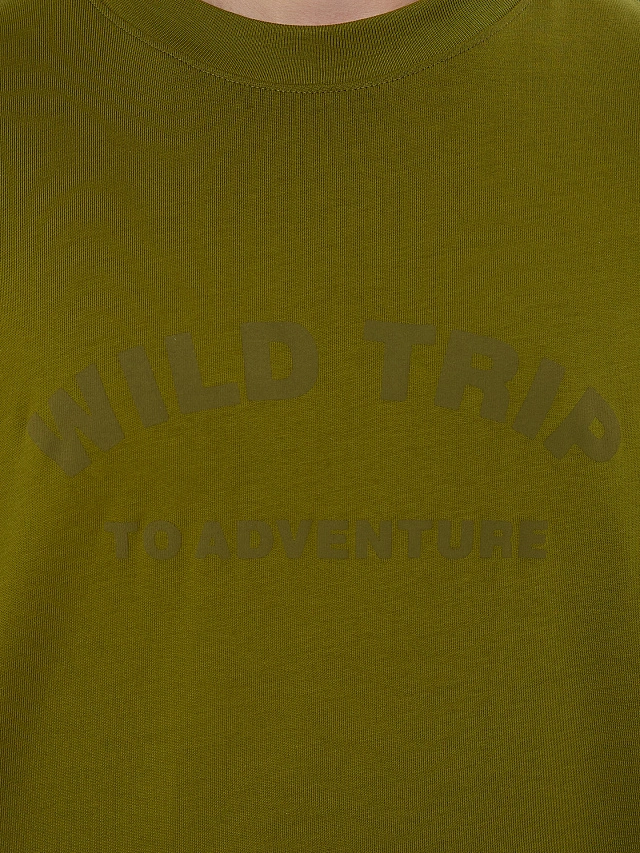 Футболка мужская с надписью "Wild trip..." - 6