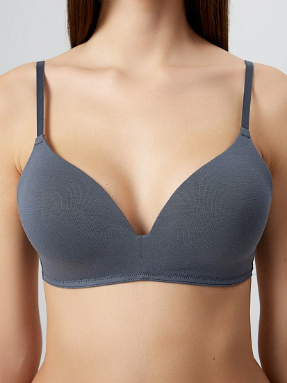 картинка Бюстгальтер T-Shirt серый от магазина стильной одежды Mark Formelle