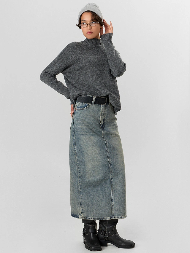 ЮБКА ЖЕНСКАЯ ДЖИНСОВАЯ - 6