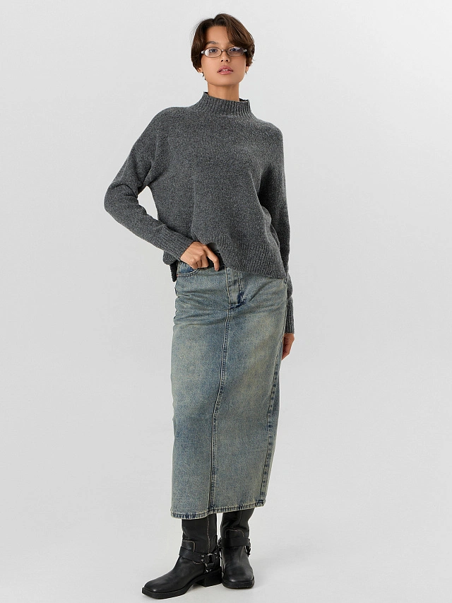 ЮБКА ЖЕНСКАЯ ДЖИНСОВАЯ - 7