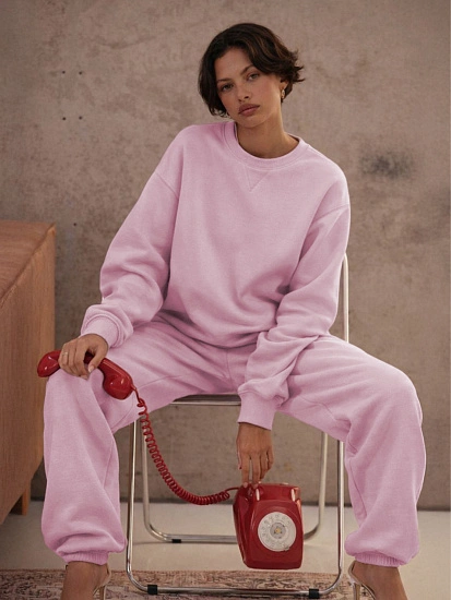 картинка Комплект женский розовый от магазина стильной одежды Mark Formelle