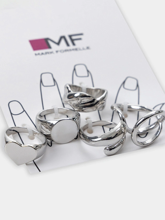 КОЛЬЦО ЖЕНСКОЕ ( 5 ШТ.) - 4