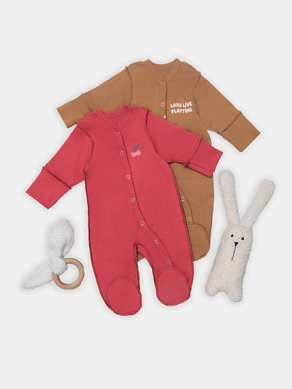 картинка КОМБИНЕЗОН НАТЕЛЬНЫЙ ДЕТСКИЙ (2ШТ.) от магазина Одежда+