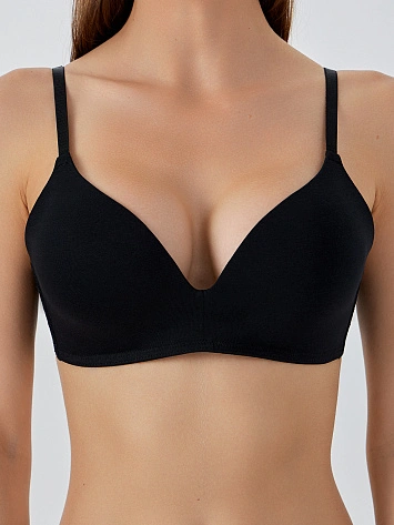 Бюстгальтер t-shirt черный