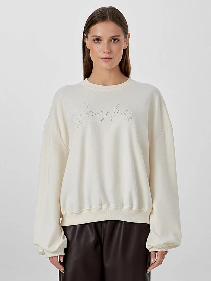 картинка Свитшот женский бежевый  от магазина стильной одежды Mark Formelle
