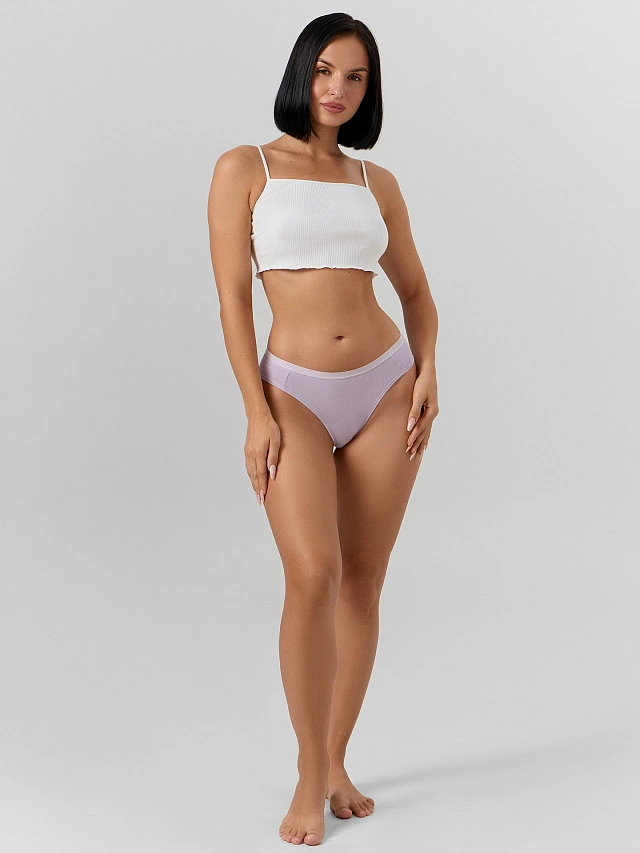 Трусы бразилиана женские в наборе, 3 шт - 7