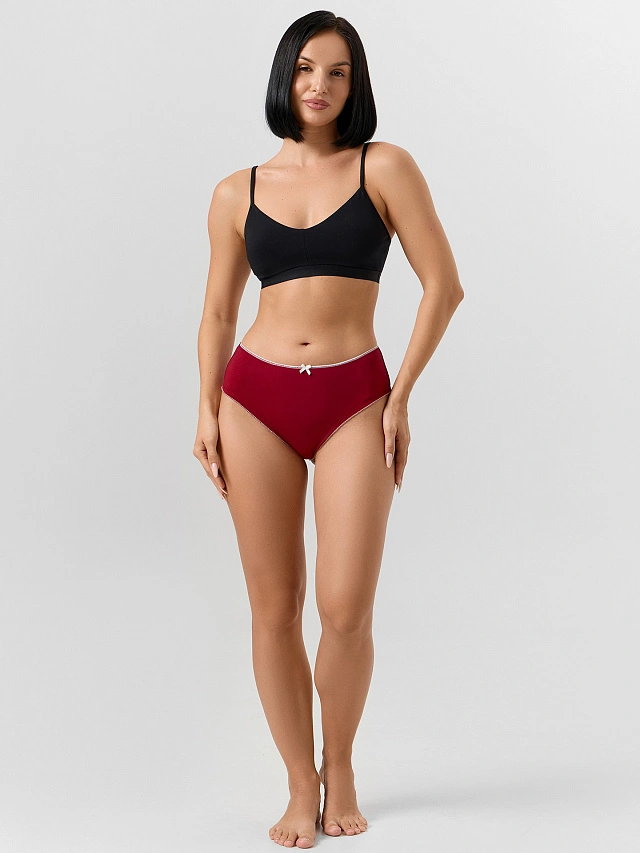 Трусы бразилиана женские в наборе, 3 шт - 10