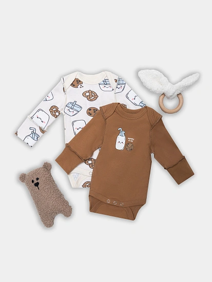 картинка Боди детское в наборе, 2 шт от магазина Одежда+