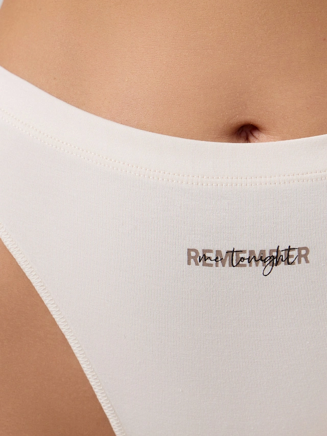 Трусы бразилиана женские в наборе, 3 шт - 7