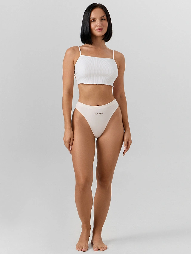 Трусы бразилиана женские в наборе, 3 шт - 8