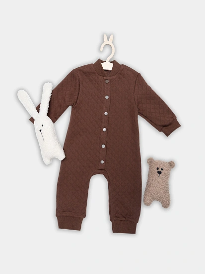 картинка Комбинезон детский коричневый от магазина Одежда+
