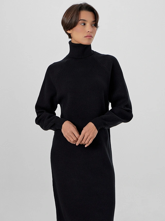 Платье женское черное - 4