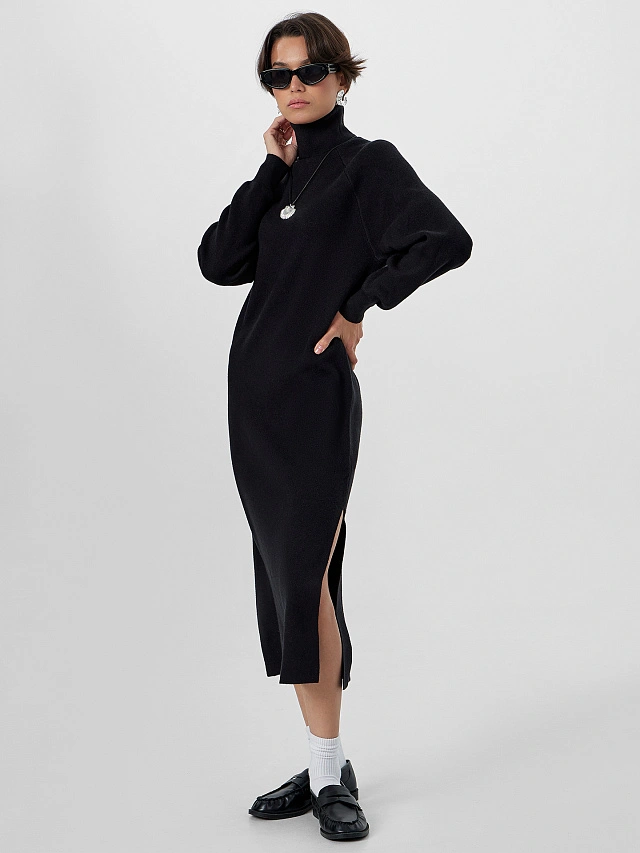 Платье женское черное - 7