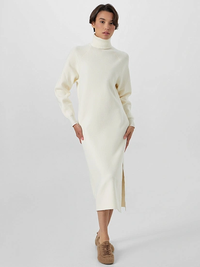 картинка Платье женское бежевое от магазина стильной одежды Mark Formelle