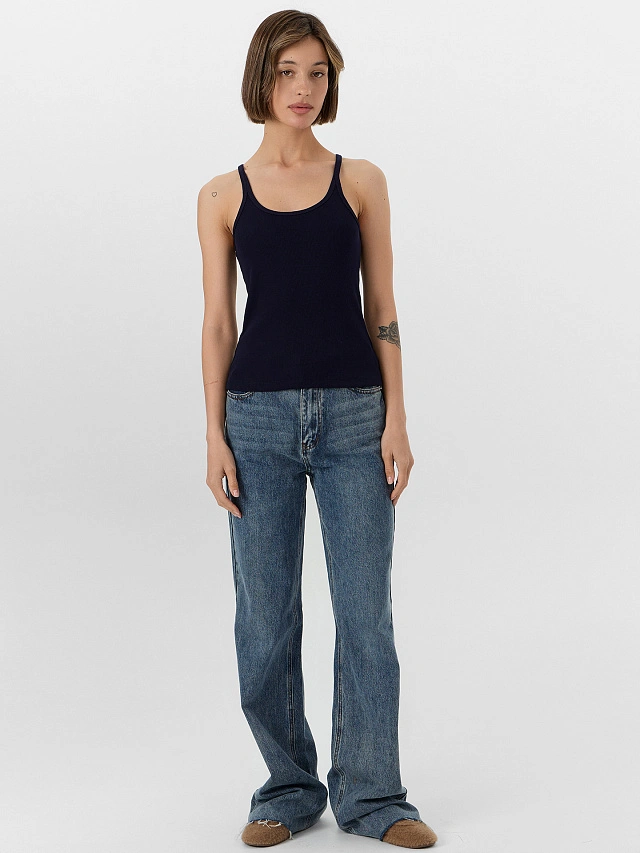 Топ женский синий - 3