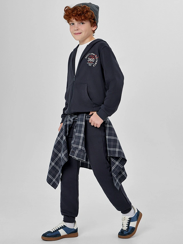 КОМПЛЕКТ ДЛЯ МАЛЬЧИКОВ (ТОЛСТОВКА, БРЮКИ) - 4