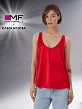 Блузка Mark Formelle x Ольга Бузова красная